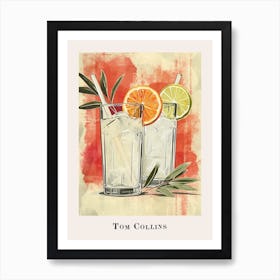 Tom Collins Tile Illustration Art Print