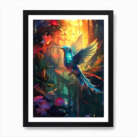 Hummingbird 1 Art Print