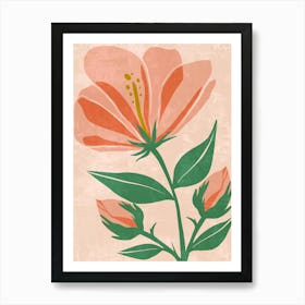 Pink Flower Art Print