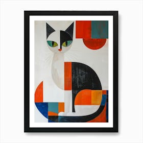 Cat Illustration 5 Art Print