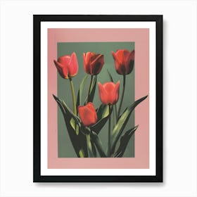 Red Tulips Art Print