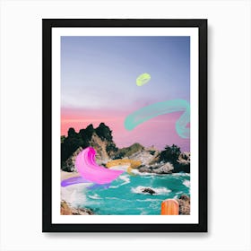 Island Waves Art Print