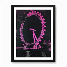 London Eye Art Print