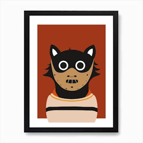 Hannibal Cat Art Print