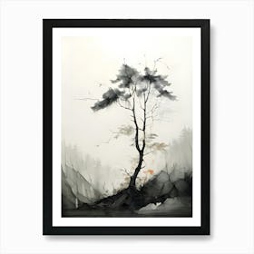 Lone Tree 8 Art Print