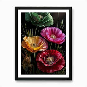 Poppies 12 Art Print