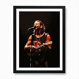 Eddie Vedder Lead pearl jam music band Art Print