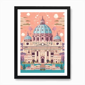 St Peters Basilica Vatican 2 Art Print