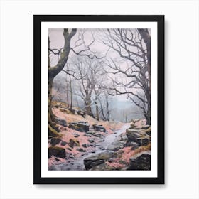 Dreamy Winter Painting Killarney National Park Ireland 6 Art Print