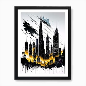 Cityscape 8 Art Print