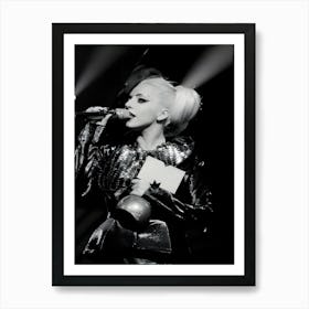 Lady Gaga At The 2011 Mtv Europe Music Awards Art Print