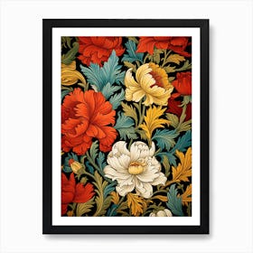 Floral Pattern 8 Art Print