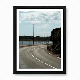 Cap d'Antibes Road to Nowhere Art Print