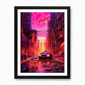 Apocalypse City 2 Art Print