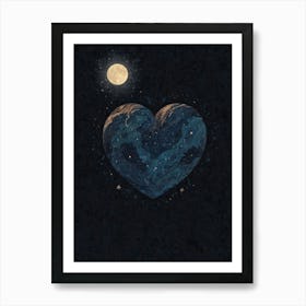 Heart Of The Universe Art Print