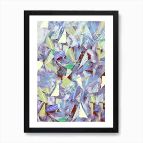 Shards Splinters And Pine Needles Art Print