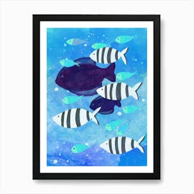 Fishes Art Print