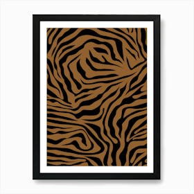 Tiger Animal Print Art Print