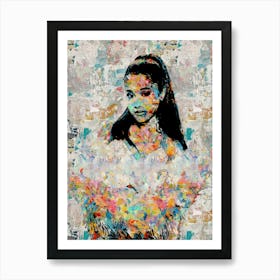 Ariana Grande Art Print