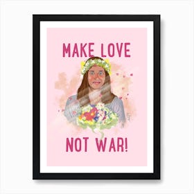 Make Love Not War Poster