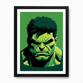 Incredible Hulk Graphic 4 Art Print