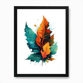 Autumn Leaves 22 Art Print