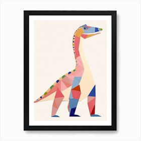 Nursery Dinosaur Art Heterodontosaurus 2 Art Print