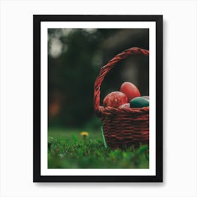 Easter Basket 24 Art Print