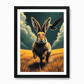 Wild Animal Creative Portrait 55 Art Print