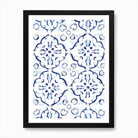 Portugese Tiles Art Print