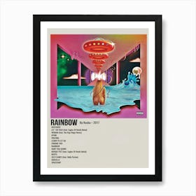 Rainbow By Kesha 2017 Poster Art Print