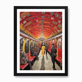 London Underground Art Print