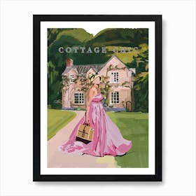Cottage chic Art Print
