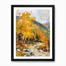 Autumn Road 2 Art Print