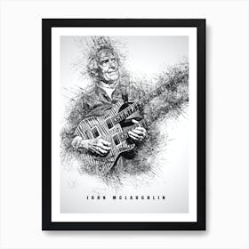 John Mclaughlin Art Print