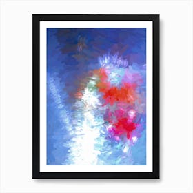 Firecracker Northern Lights Art Print