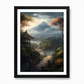 Asian Landscape 63 Art Print