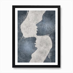 Blue Love Art Print