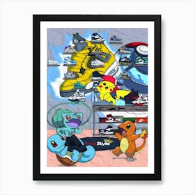 Pokemon 1 Art Print