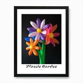 Bright Inflatable Flowers Poster Passionflower 1 Art Print