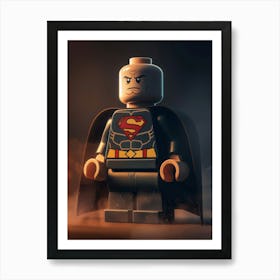 Lego Superman 3 Art Print