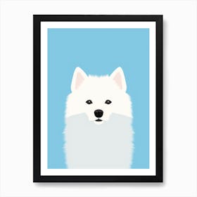 Eskimo Dog Art Print