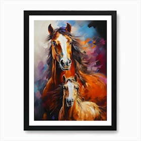 Generations Gallop Art Print