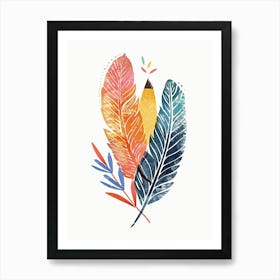 Timeless Jetset Mid Century Style Art Print