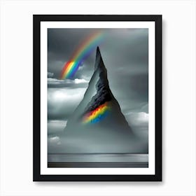 Rainbow Mountain 1 Art Print