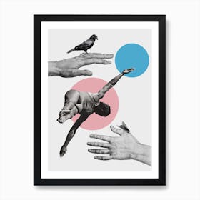 Learning To Fly Art Print