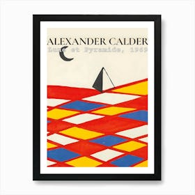 Alexander Calder'S Pyramids Art Print