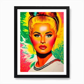 Selena Colourful Pop Art Art Print