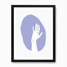 Hand Reaching Out Art Print