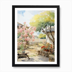 The Garden Of Morning Calm South Korea 3 Art Print